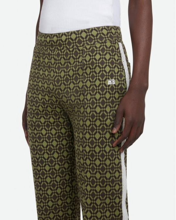 Pantalon Power Track Pants OLIVE / DARK BROWN 2