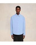 CHEMISE CLASSIQUE AMI DE COEUR BLEU CACHEMIRE