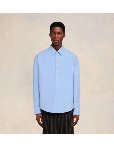CHEMISE CLASSIQUE AMI DE COEUR BLEU CACHEMIRE