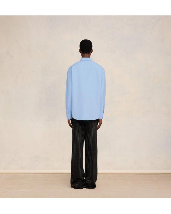 CLASSIC AMI DE COEUR SHIRT CASHMERE BLUE