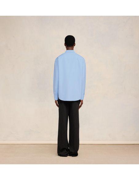 CLASSIC AMI DE COEUR SHIRT CASHMERE BLUE