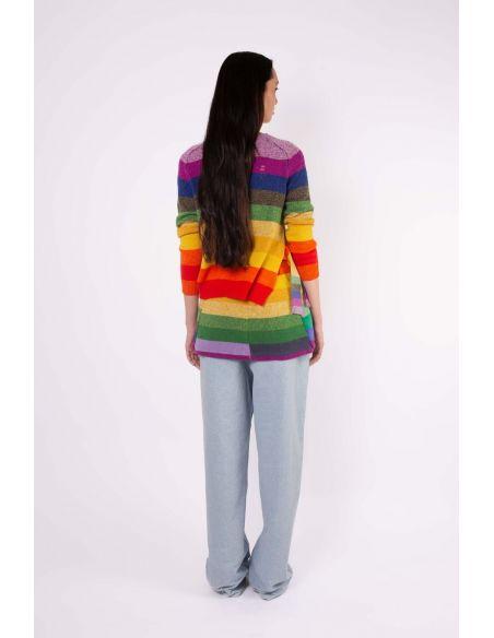 SWEAT JOHNNY STRIPES MULTICOLOR