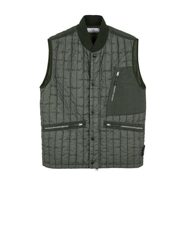 G0231 MOSS GREEN SLEEVELESS VEST