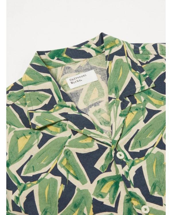 Chemise Minari Shirt In Navy Artist Flower