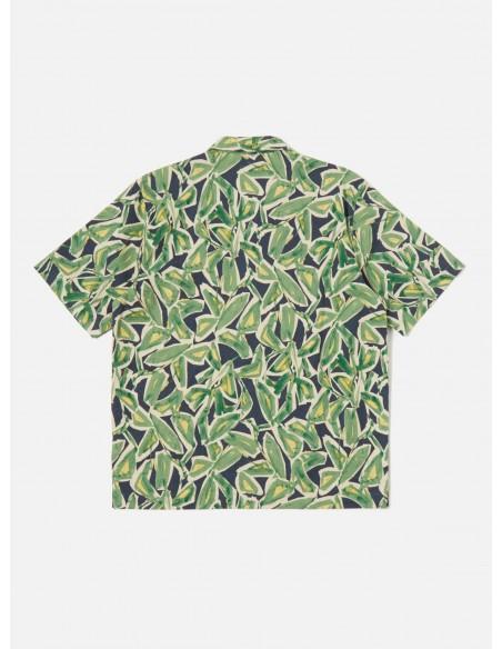 Chemise Minari Shirt In Navy Artist Flower