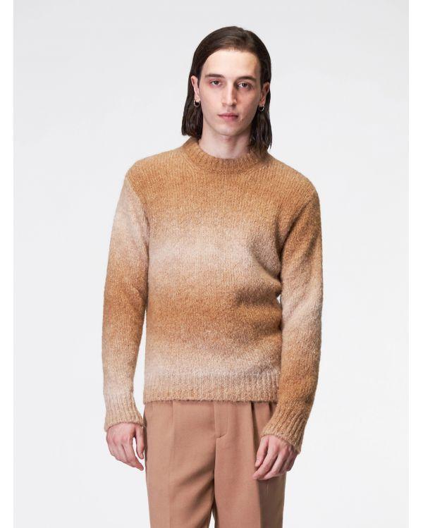 CAMEL WOOL SWEATER