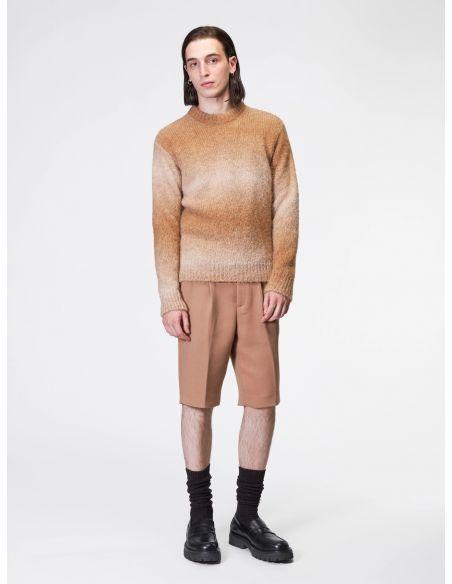 CAMEL WOOL SWEATER