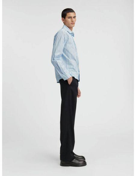 LA CHEMISE DE COSTUME PRINT BLUE STRIPE