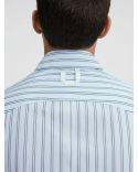 LA CHEMISE DE COSTUME PRINT BLUE STRIPE
