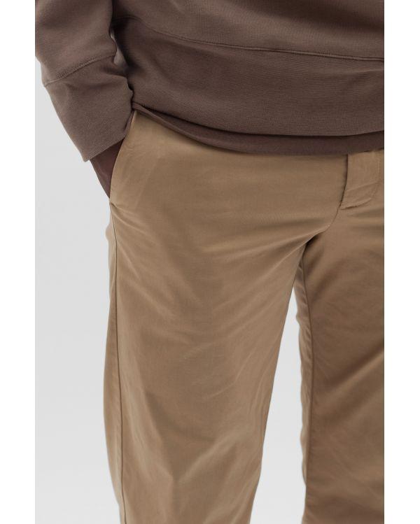 CHINO AROS BRUSHED UTILITY KHAKI