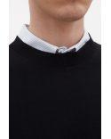 T-SHIRT RHYS COTTON LINEN DARK NAVY