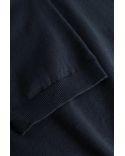 T-SHIRT RHYS COTTON LINEN DARK NAVY