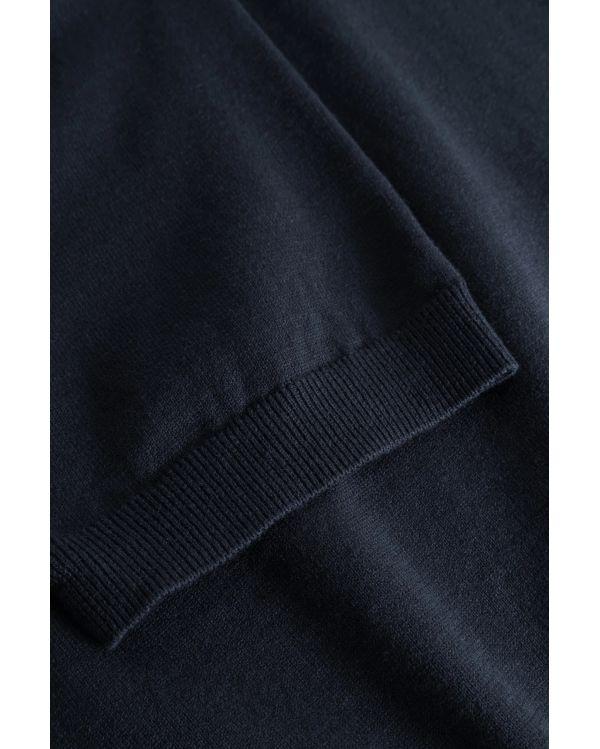 T-SHIRT RHYS COTTON LINEN DARK NAVY