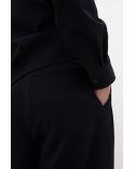 PANTALON BENN RELAXED LIGHT WOOL PLEATED DARK NAVY
