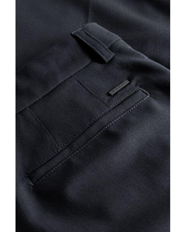 PANTALON BENN RELAXED LIGHT WOOL PLEATED DARK NAVY