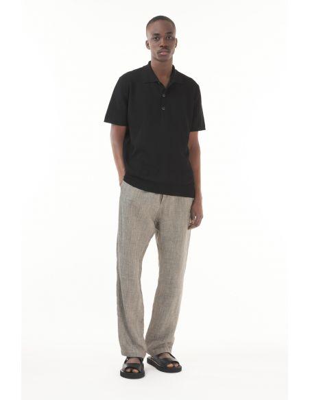 POLO MARCO SLISSA NERO