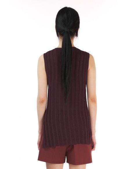 KNITWEAR PERRY MARIS VINO TANK TOP