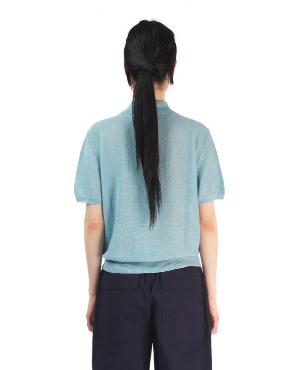 POLO KNITWEAR CLEO ACQUA