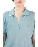 POLO KNITWEAR CLEO ACQUA