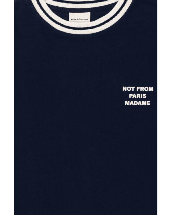 THE SPORT NAVY SLOGAN TSHIRT 2