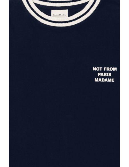 THE SPORT NAVY SLOGAN TSHIRT