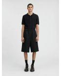 LE BERMUDA JACQUARD PINSTRIPE SET BLACK