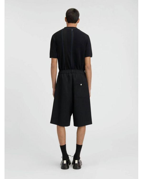 LE BERMUDA JUEGO JACQUARD PINSTRIPE BLACK 2