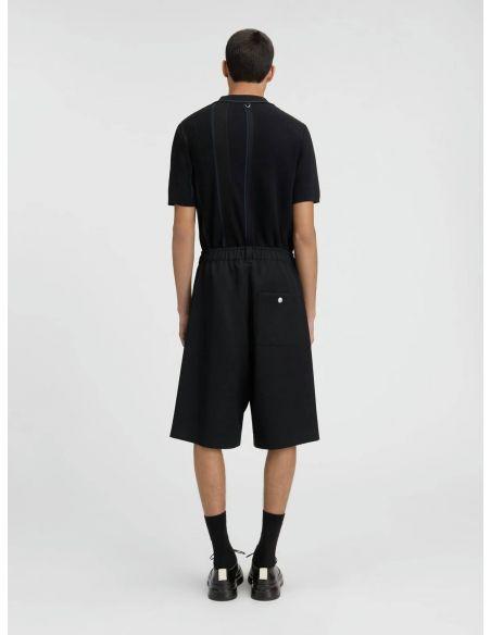 LE BERMUDA JACQUARD PINSTRIPE SET BLACK