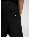 LE BERMUDA JUEGO JACQUARD PINSTRIPE BLACK