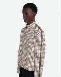 VESTE PATH HARRINGTON IVORY/NAVY/MAROON CHECK