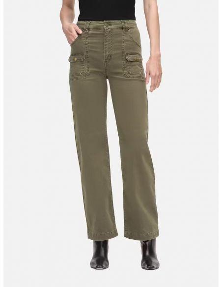 PANTALON WASHED WINTER MOSS