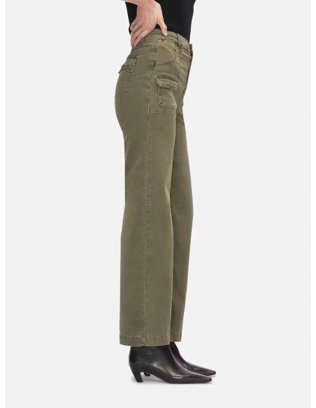 PANTALON WASHED WINTER MOSS