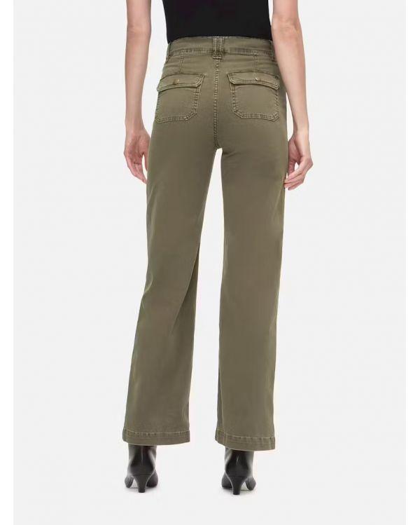 PANTALON WASHED WINTER MOSS