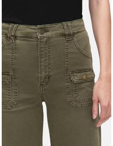 PANTALON WASHED WINTER MOSS