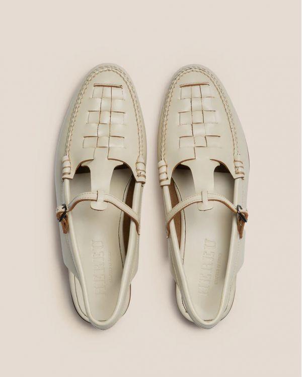 MOCASSIN ROQUETA CRÈME 2