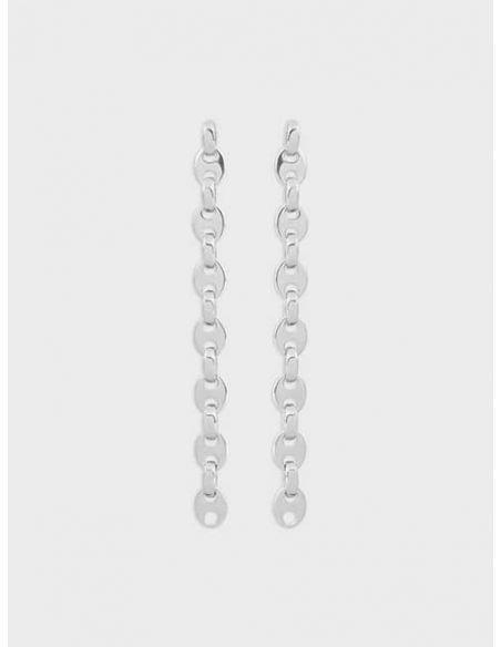 BOUCLE D'OREILLE EIGHT NANO SILVER