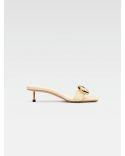 REGALO LOW IVORY SANDALS