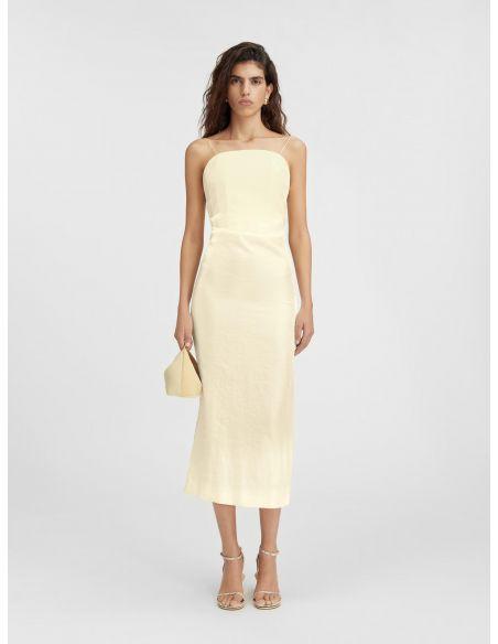 LA ROBE CARINO PALE YELLOW