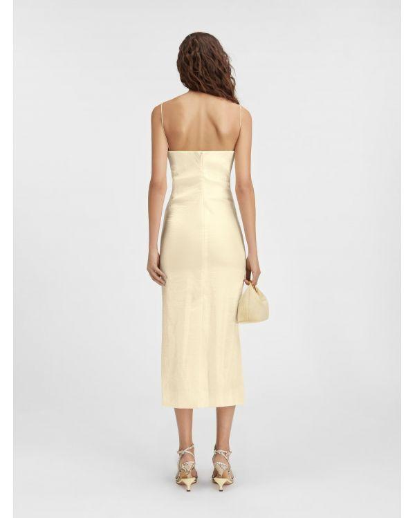 LA ROBE CARINO PALE YELLOW