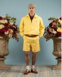 LE SHORT COTON LAVE LIGHT YELLOW