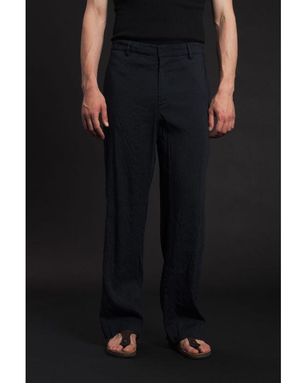 NAVY DELFO LEZIER PANTS