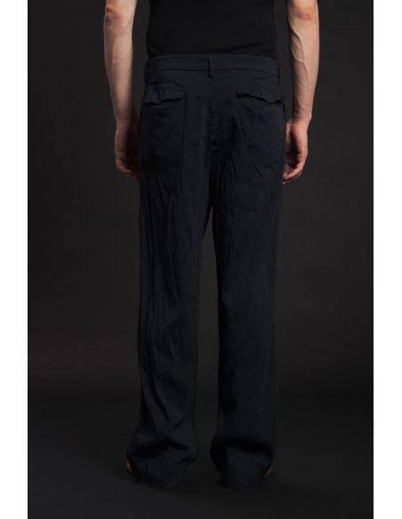 NAVY DELFO LEZIER PANTS