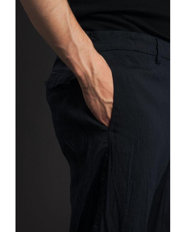 NAVY DELFO LEZIER PANTS