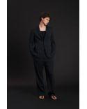 NAVY DELFO LEZIER PANTS
