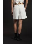 SHORT TIRO FRIZZY BIANCO