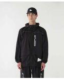 HOODIE PATCHWORK WIND BLACK