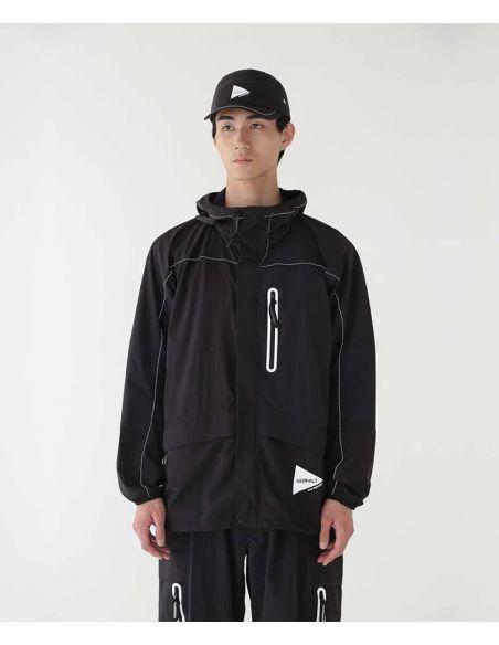HOODIE PATCHWORK WIND BLACK