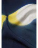 CHEMISE CAMP SHIRT NAVY/YELLOW TIE DYE