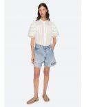SHORT MARION DENIM BLUE