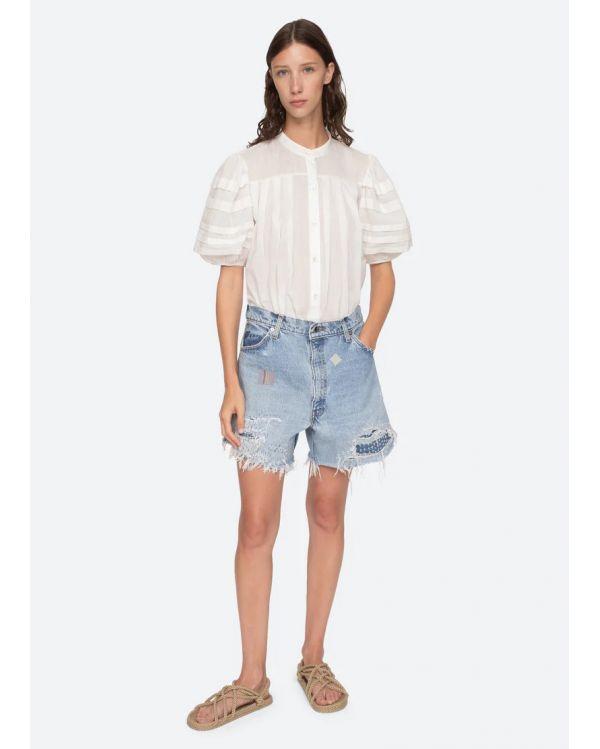 SHORT MARION DENIM BLUE 2